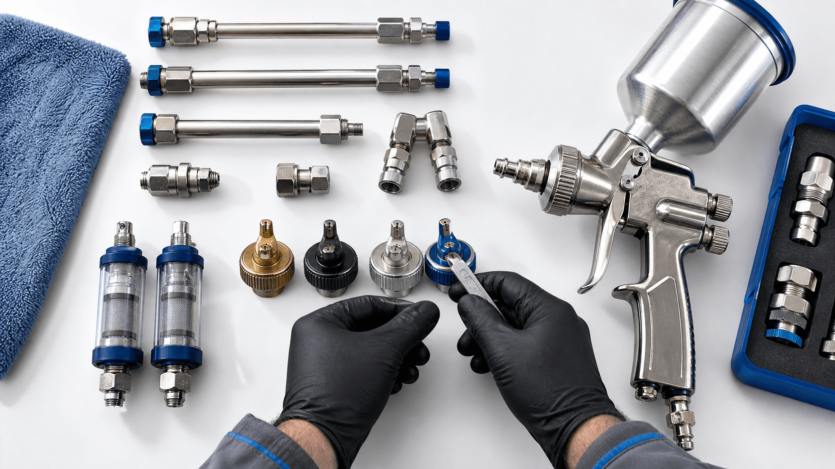 Accessory Selection for Complex Details: Extensions, Joints, Tips, and Filters